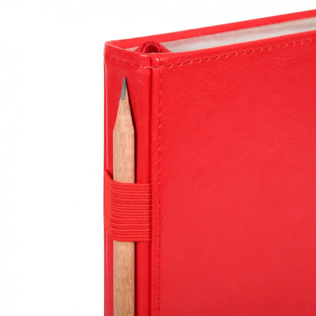 Тижневик Leo planner А5 датований 2026 "City", твердий, червоний, 368 сторінок (252666) - picture 4