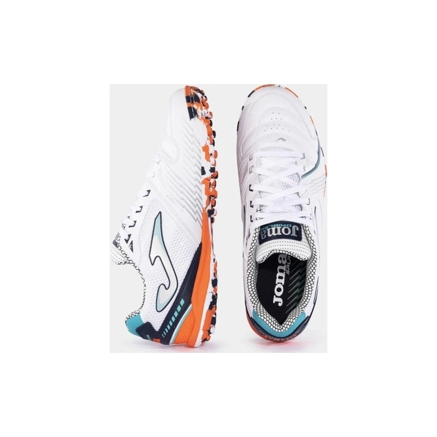 Сороконіжки Joma Dribling DRIW2432TF білий, помаранчевий 46 (8445954832413) - зображення 4