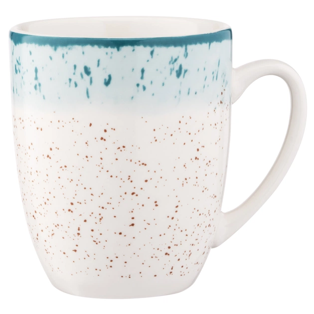 Чашка Ardesto Siena, 360мл, порцеляна, біло-блакитна (AR2936SWB) - picture 1