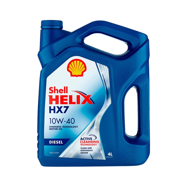 Моторное масло Shell Helix HX7 10W40 4л (2110) - изображение 1