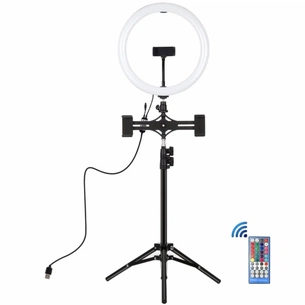 Набір блогера Puluz Ring USB LED lamp PKT3068B 11.8" + tripod 1.1 м (PKT3068B) picture 1