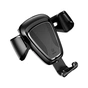 Універсальний автотримач Baseus Gravity Car Mount, black (SUYL-01) - зменшене зображення 1