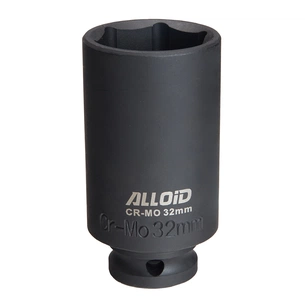 Торцева головка Alloid ударна, глибока, 1/2", 32мм (GUG-51132) зображення 1