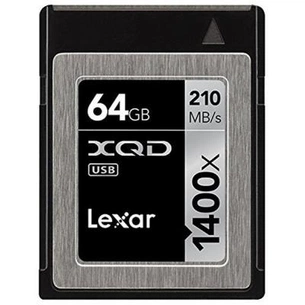 Карта пам'яті Lexar 64GB XQD 1400X Professional (LXQD64GCRBEU1400) зображення 1