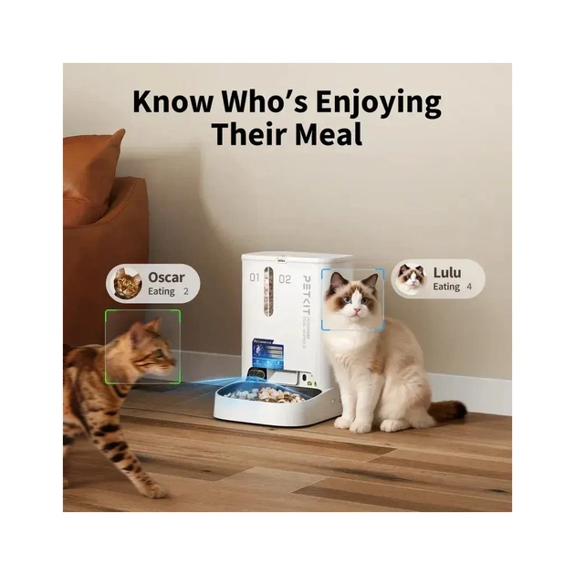 Універсальний посуд для тварин Petkit Годівниця YUMSHARE DUAL-HOPPER 2 with Cam (P592) - picture 7