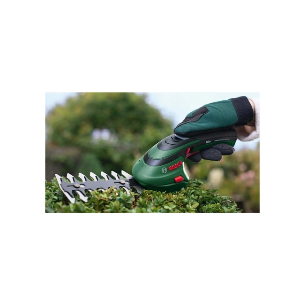 Кущоріз Bosch ISIO, акумуляторний 3.6 V Li 1.5 Ач, ніж 12 см (0.600.833.108) - picture 6