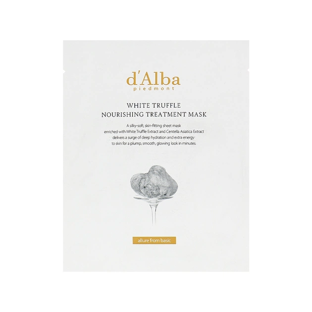 Маска для лица D'Alba White Truffle Nourishing Treatment Mask 25 мл (8809563064373) - изображение 1