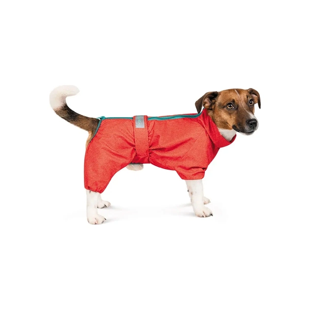 Комбінезон для тварин Pet Fashion "RAIN" M (червоний) (4823082425648) - зображення 1