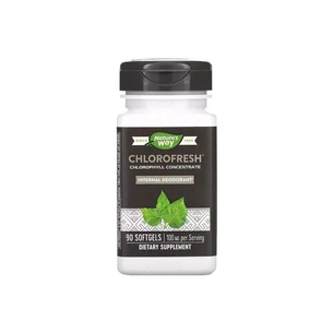 Травы Nature's Way Хлорофилл концентрат, Chlorophyll Concentrate, 90 гелевых капсул (NWY-03550) изображение 1