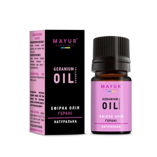 Ефірна олія Mayur Герані 5 мл (4820189561453) изображение 1