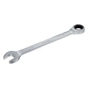 Ключ Sigma ріжково-накидний з тріскачкою 22мм CrV polished (6022221) - зменшене зображення 3