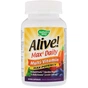 Мультивітамін Nature's Way Мультивітаміни Max6, Alive! Max6 Daily, Multi-Vitamin, Natur (NWY-15090) - зменшене зображення 1