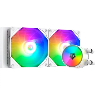 Система рідинного охолодження ID-Cooling ZOOMFLOW 240 XT V2 WHITE зображення 1