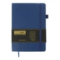 Книга записна Buromax Brief Logo2U 96 аркушів А5 у клітинку синій (BM.295104-02) - зменшене зображення 2