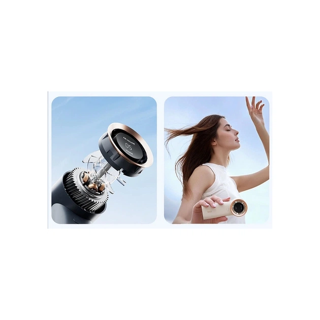 USB вентилятор Sothing by Xiaomi Turbo Handheld Fan Engine SE Beige (DSHJ-S-2128) - изображение 7