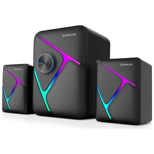 Акустична система REAL-EL M-320 Black (EL121300014) зображення 1