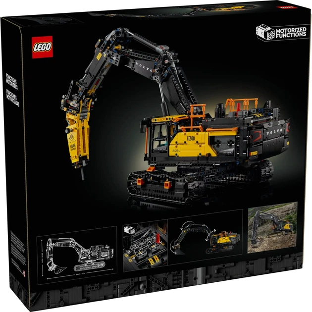 Конструктор LEGO Technic Екскаватор Volvo EC500 Hybrid (42215) - picture 6