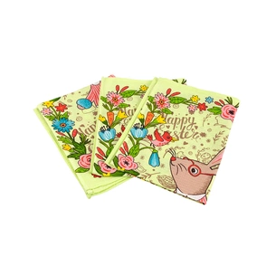 Рушник Руно Набір вафельних Великодній Зайчик салатовий 45х60 см 3 шт (710Т_Пасхальний Зайчик салатовий) зображення 1