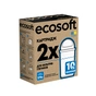 Картридж для фільтра глечика Ecosoft К-т Картриджів для глечиків покращений (2 шт) (4820056800692) - зменшене зображення 1
