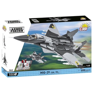 Конструктор Cobi Літак МіГ-29 (UA/PL) Fulcrum, 550 деталей (COBI-5840) зображення 1