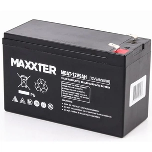 Батарея до ДБЖ Maxxter 12V 9AH (MBAT-12V9AH) зображення 1