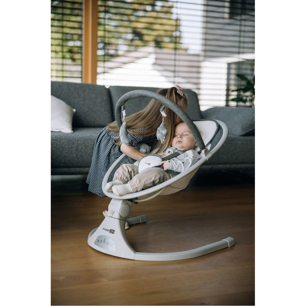 Крісло-гойдалка FreeON Elite, grey (84898) - зображення 8