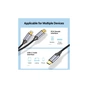 Кабель мультимедійний USB-C M to 2xRCA F 0.5m black Vention (BGVHD) - зменшене зображення 3