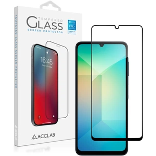Скло захисне ACCLAB Full Glue Samsung A06 Black (1283126598814) зображення 1