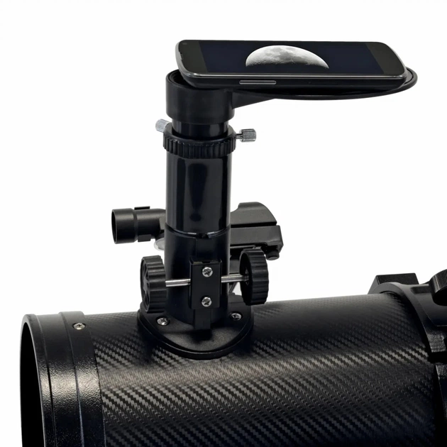 Телескоп Bresser Pollux 150/1400 EQ3 Solar Carbon + сонячний фільтр + адаптер (922305) - picture 2