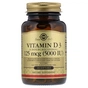Вітамін Solgar Вітамін D3 5000 IU (125 мкг), 100 желатинових капсул (SOL-19377) - зменшене зображення 1