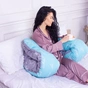 Подушка MirSon для вагітних та відпочинку Naturale Line Print №8005 U-подібна Tulio (2200006178231) - preview 5