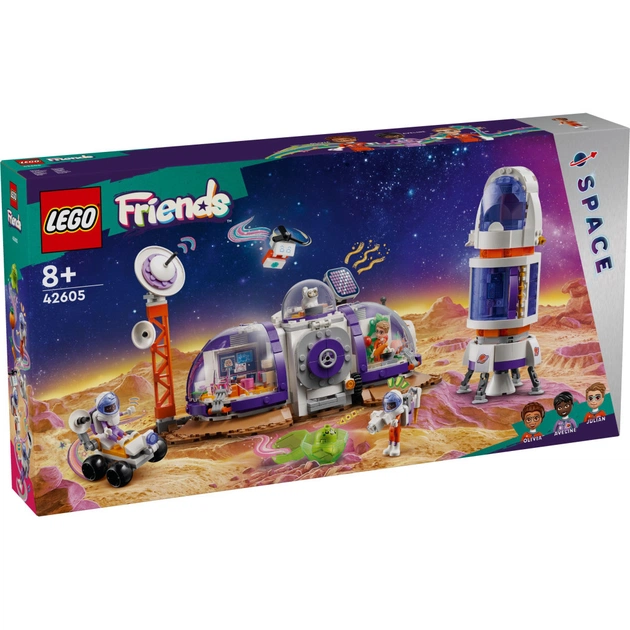 Конструктор LEGO Friends Космічна база на Марсі і ракета 981 деталей (42605) - зображення 1