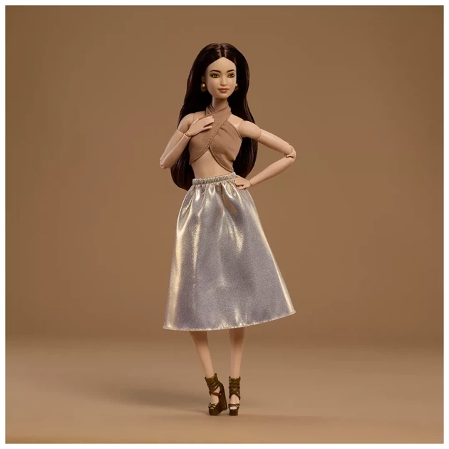 Лялька Barbie Signature Basics 6 Брюнетка (JJX25) - зображення 6