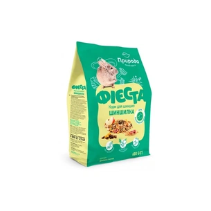 Корм для гризунів Природа Фієста «Шиншилка» 600 г (4823082413805) зображення 1