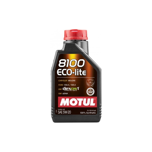 Моторна олива MOTUL 8100 ECO-LITE 5W-20 1л (841411) - изображение 1