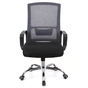 Офісне крісло Аклас Конвалія BL Tilt Сірий (Сірий/Чорний) (00160109) - зменшене зображення 2