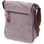 Сумка Vintage Чоловіча з текстилю Сіра (21266) - зменшене зображення 2