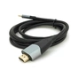 Кабель мультимедійний USB-C to HDMI M 1.8m 4K60Hz black Voltronic (YT-HDMI (M)-Type-C (M)-B) - зменшене зображення 2