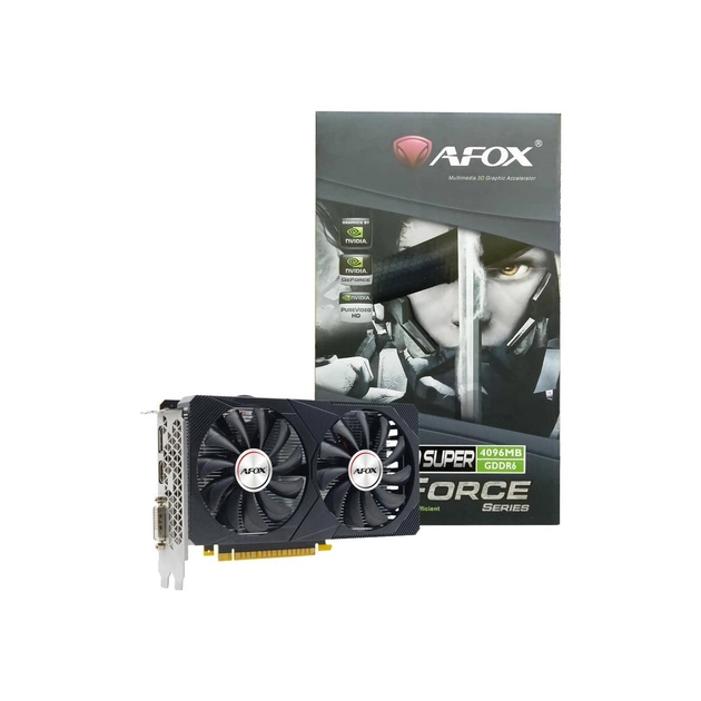 Відеокарта GeForce GTX1650 Super 4Gb Afox (AF1650S-4096D6H3-V2) - изображение 1
