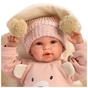 Лялька Llorens Recien Nacida Llorona Osito Rosa, 36 см (63644) - зменшене зображення 3