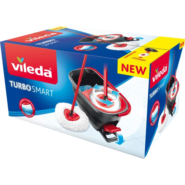 Комплект для прибирання Vileda EasyWring & Clean Turbo Smart (4023103208476) - picture 2