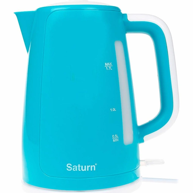Електрочайник Saturn ST-EK8439 White/Blue - изображение 1