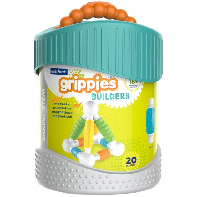 Конструктор Guidecraft Grippies Builders, 20 деталей (G8311) - зображення 1