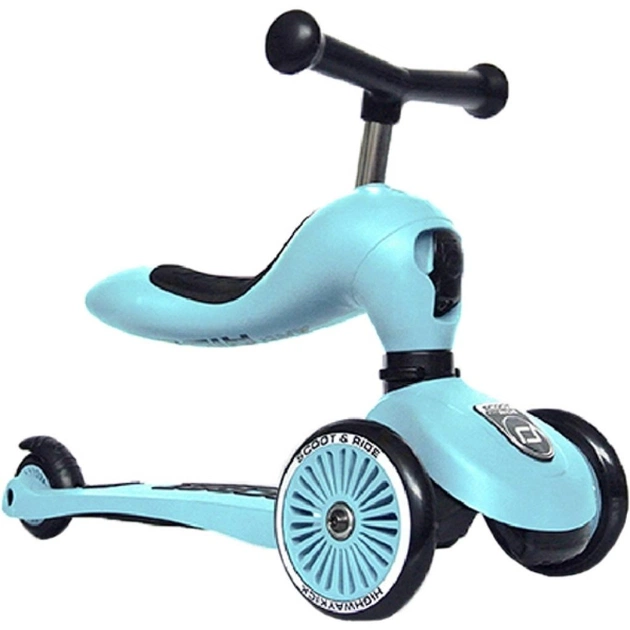Самокат Scoot&Ride Highwaykick-1 Лохина (SR-160629-BLUEBERRY) - зображення 1