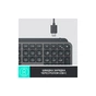 Клавіатура Logitech MX Keys Plus Advanced Wireless Illuminated with Palm Rest UA Graphit (920-009416) - зменшене зображення 8