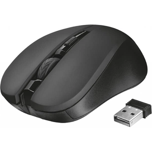 Мишка Trust Mydo Silent wireless mouse black (21869) зображення 1