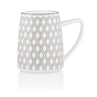 Чашка Ardesto Lamberto, 360мл, порцеляна, біло-сіра (AR3049) - зменшене зображення 2