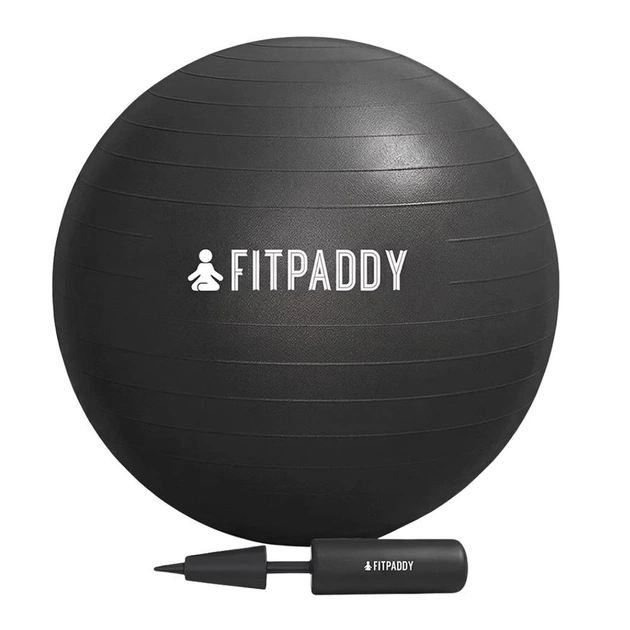 Мяч для фитнеса Fitpaddy 65 cm black (GBALL65) - изображение 1