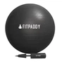Мяч для фитнеса Fitpaddy 65 cm black (GBALL65) - уменьшенное изображение 1