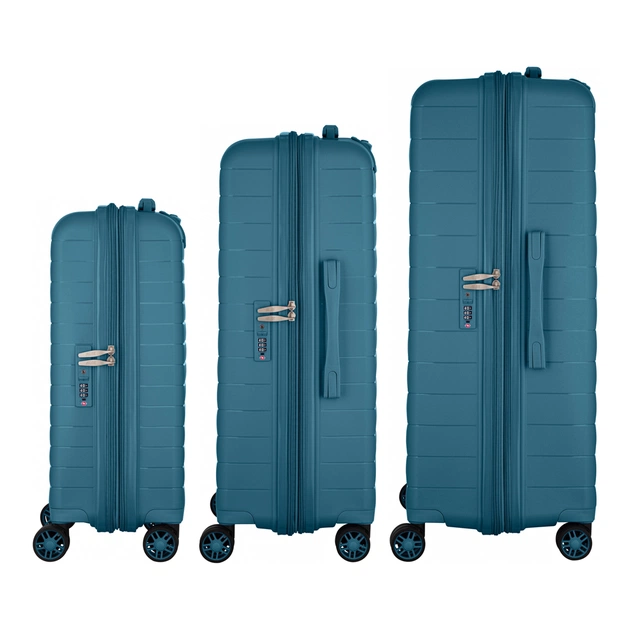 Набір валіз 2E Aero (L+M+S), сині (2E-SPP-AERO-SET3-TB) - зображення 5
